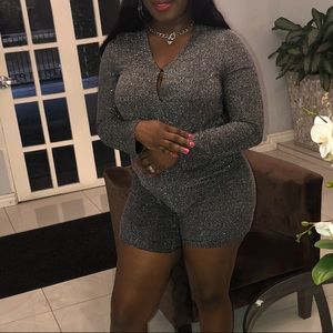 Sequin romper